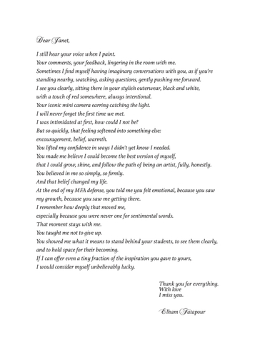 &nbsp;, Elham Fatapour