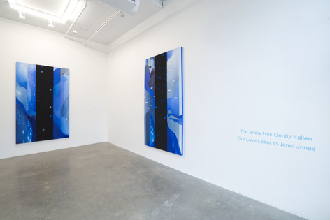 &nbsp;, THE SNOW HAS GENTLY FALLEN, OUR LOVE LETTER TO JANET JONES |&nbsp;VUE D'INSTALLATION | PATRICK MIKHAIL | MONTR&Eacute;AL