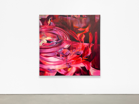 Helen Bermingham Begin and end and end again, 2025 oil on canvas