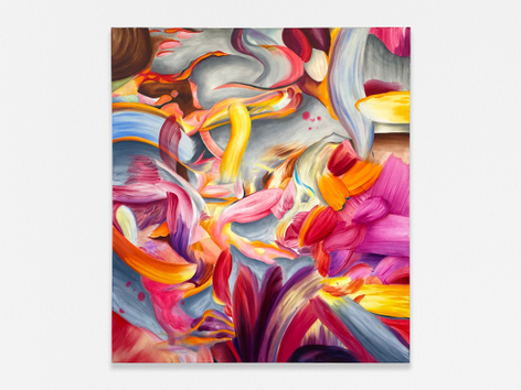 Helen Bermingham On a map of dreams and woes, 2026 oil on canvas