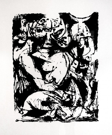 JACKSON POLLOCK, Untitled 5,&nbsp;1951 (Printed 1964)
