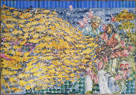 Behrang Samadzadegan, Lovers on Fire, 2023