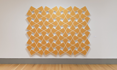 Cyrene XVI - Gold, 2011, Acrylic on Canvases