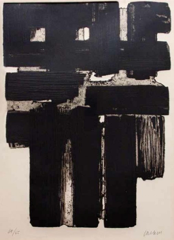 PIERRE SOULAGES, Untitled