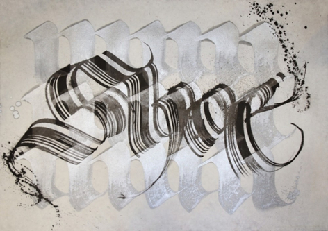 NIELS "SHOE" MEULMAN, Justified Shoe (Silver/Black)&nbsp;2, 2012