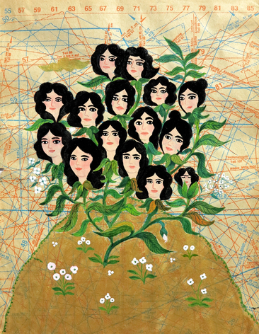 Atieh Sohrabi, Blooming Buds, 2025