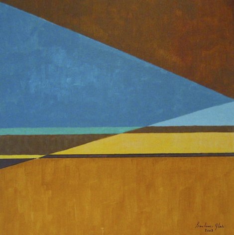 Horizon XIV, 2003, Acrylic on Canvas