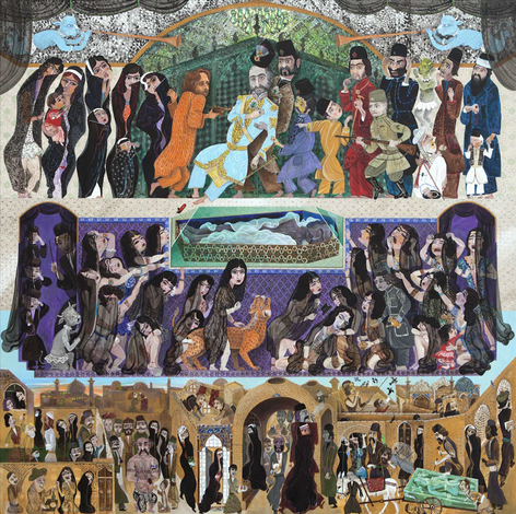 Farshid Shafiey, The King Assassination by Me No. 2, 2025