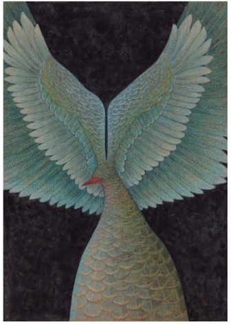 Maryam Lamei, Thought of Flight, 2023