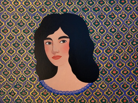 Atieh Sohrabi, Blue Garden, 2025