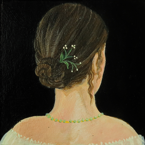 Atieh Sohrabi, Girl in Jade, 2025