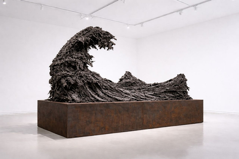 Douglas White, The Great Wave (after Hokusai), 2026