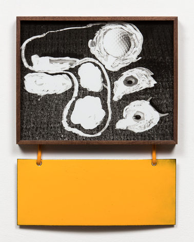 Elad Lassry, Untitled (Golf Ball, Tees), 2015