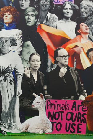 Dominique Gonzalez-Foerster, VOLCANIC EXCURSION (A VISION), 2021, installation view Secession 2021, photo: Oliver Ottenschl&auml;ger