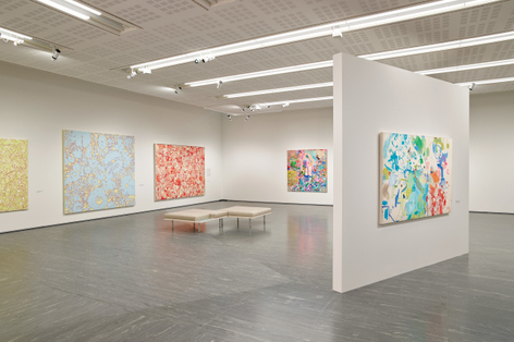 Installation view: Sue Williams, WHAT NOW, Belvedere 21, Vienna, February 20 &ndash; June 7, 2026. Photo: Johannes Stoll / Belvedere, Wien.