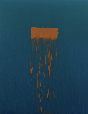 At the Hirshhorn, Pat Steir’s ‘waterfall’ paintings move you — literally