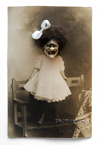 Gary Brotmeyer Young Netsuke Leaping from a Bench