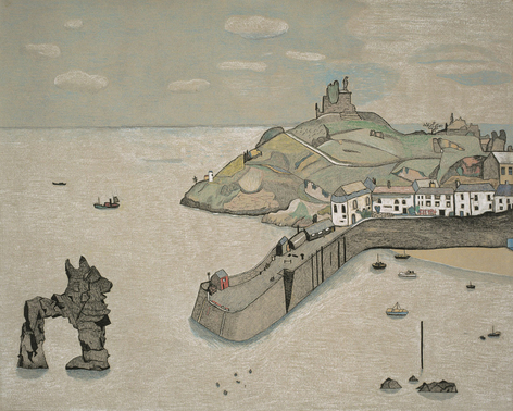 Lucian Freud, Tenby Harbour, 1944