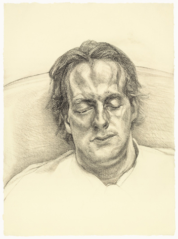 Lucian Freud, Head of a Man, 1986