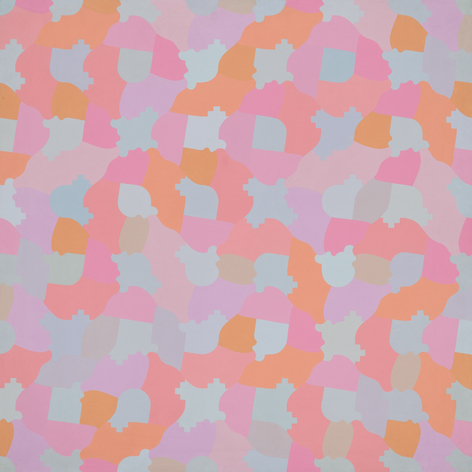 Untitled, 1978 Acrylic on canvas 49 x 49 inches