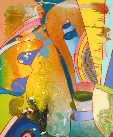 Vallarta #2, 2025 Acrylic on panel 12 x 10 inches