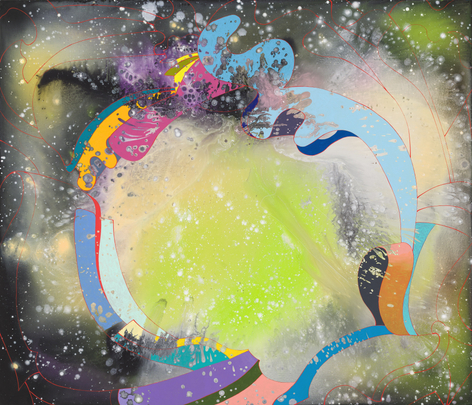 Rella, 2026 Acrylic on linen 60 x 70 inches