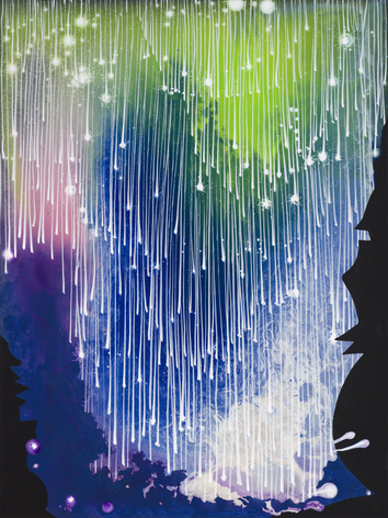 PV #2, 2025 Acrylic on panel 24 x 18 inches