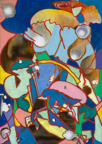 Seven by Five #3, 2025 Acrylic on panel 7 x 5 inches