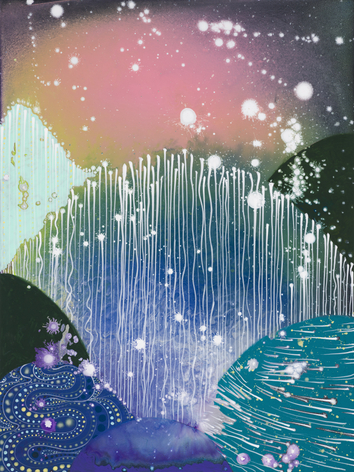 PV #1, 2025 Acrylic on panel 24 x 18 inches