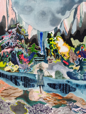 Painting by Melanie Daniel