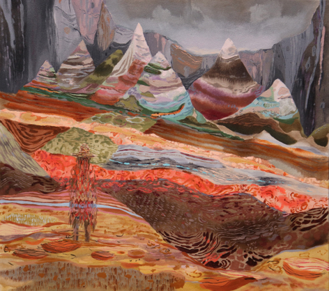 Painting by Melanie Daniel