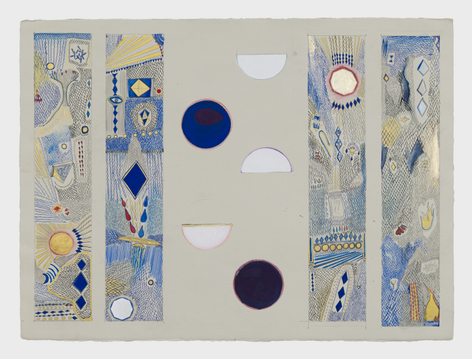 Work on paper by Julie Schenkelberg