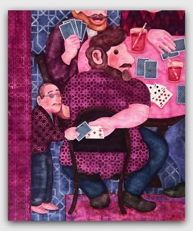 Painting by Orkideh Torabi