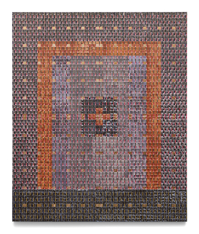 Friends, 2025, ink and watercolor on canvas, 72 x 60 inches/182.9 x 152.4 cm