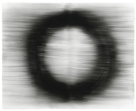 Anish Kapoor, untitled (circle), 1996, ink on paper