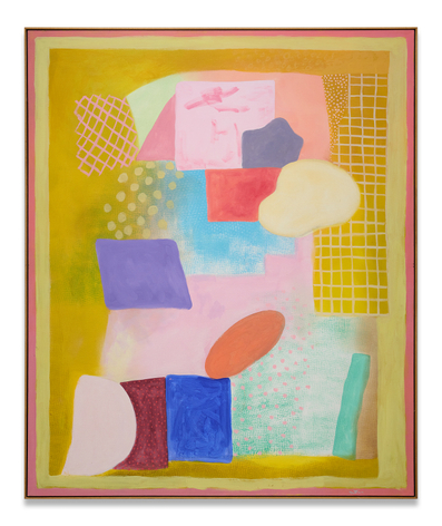 Singing and Dancing, 2003, acrylic on canvas, 72 x 60 inches/182.9 x 152.4 cm