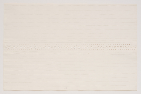 Untitled, 2003, ink and dye on paper, 39 x 27 inches/99.1 x 68.6 cm