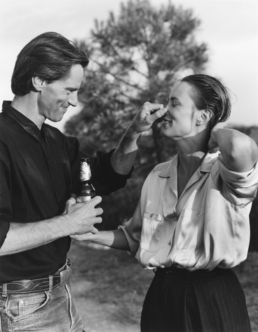 Bruce Weber, Sam Shepard and Jessica Lange, Santa Fe, New Mexico, 1984