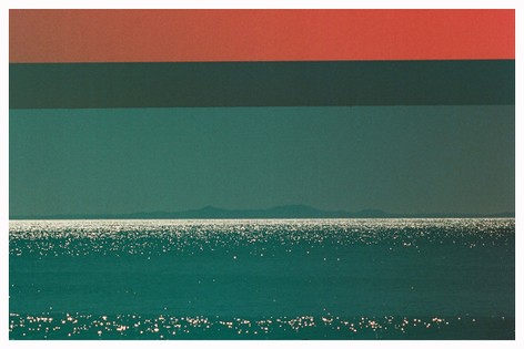 Todd Weaver, Rincon View with Red Stripe,2023