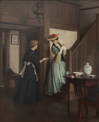 figures in an interior