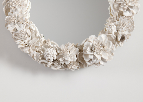 POTTIER CERAMIC MIRROR