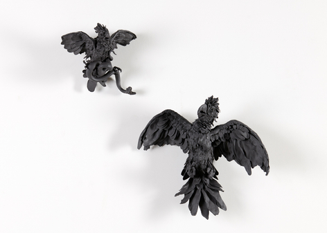 potier wall mounted sculpture