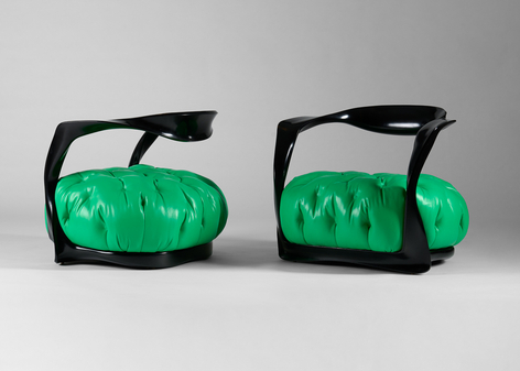 carol egan green chair