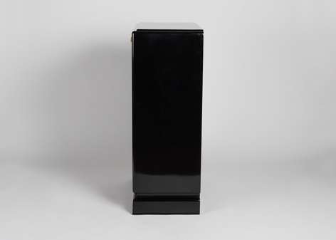 Early Art Deco Lacquered Bar Cabinet