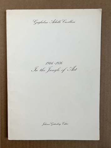 Guglielmo Achille Cavellini, Alternate Projects