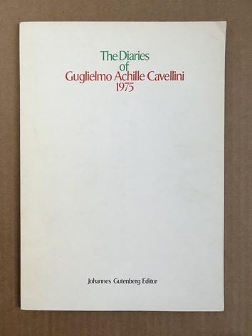 Guglielmo Achille Cavellini, Alternate Projects