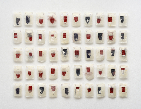 Sonya Kelliher-Combs Buried Small Red, White and Blue Secrets, 2022