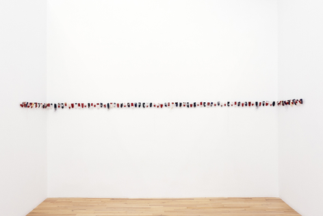 Sonya Kelliher-Combs Small Red, White and Blue Secrets, 2022