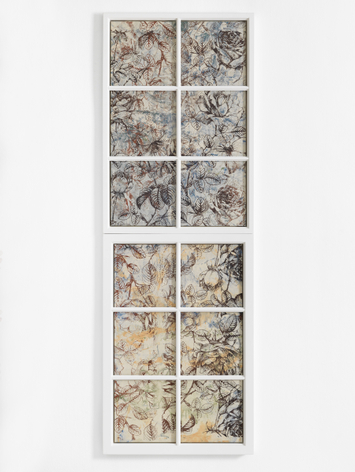 Fredrik V&aelig;rslev Fenstermalerei #6, 2019