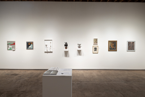 Installation photograph of SIDNEY GORDIN: Space &amp; Form